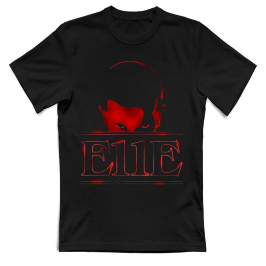 T-Shirt Unisex Adulti e Bambini Stranger Things E11E