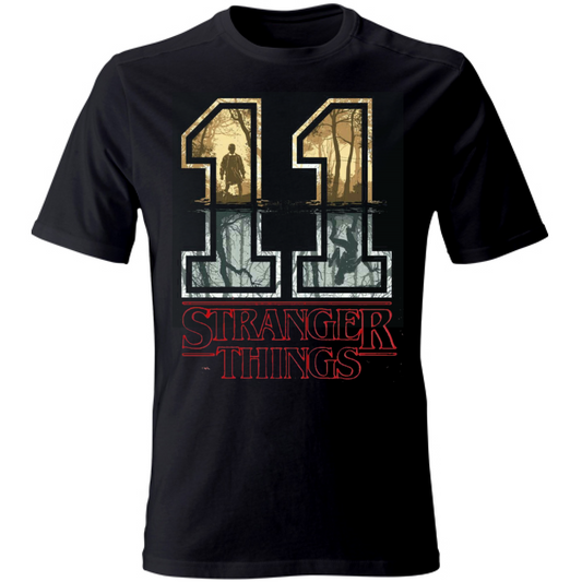 T-SHIRT UNISEX ADULTI E BAMBINI STRANGER THINGS 11