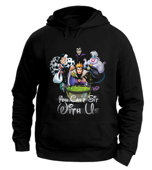 FELPA CON CAPPUCCIO UNISEX ADULTI E BAMBINI WITH US