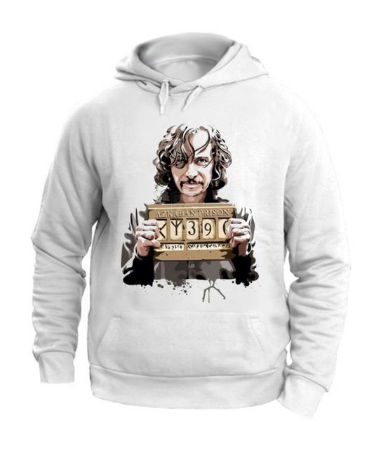 FELPA CON CAPPUCCIO UNISEX ADULTI E BAMBINI SIRIUS BLACK