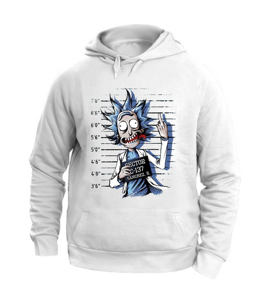 FELPA CON CAPPUCCIO UNISEX ADULTI E BAMBINI SANCHEZ