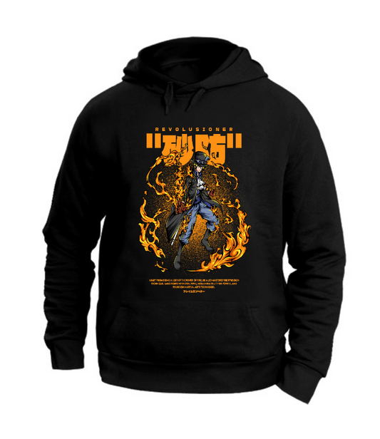 FELPA CON CAPPUCCIO UNISEX ADULTI E BAMBINI SABO