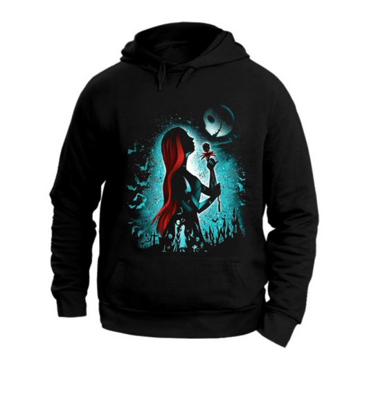 FELPA CON CAPPUCCIO UNISEX ADULTI E BAMBINI SALLY